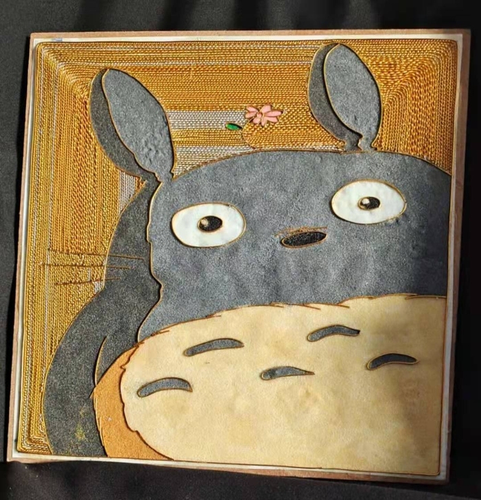 掐丝珐琅工艺画  20##amp；time...