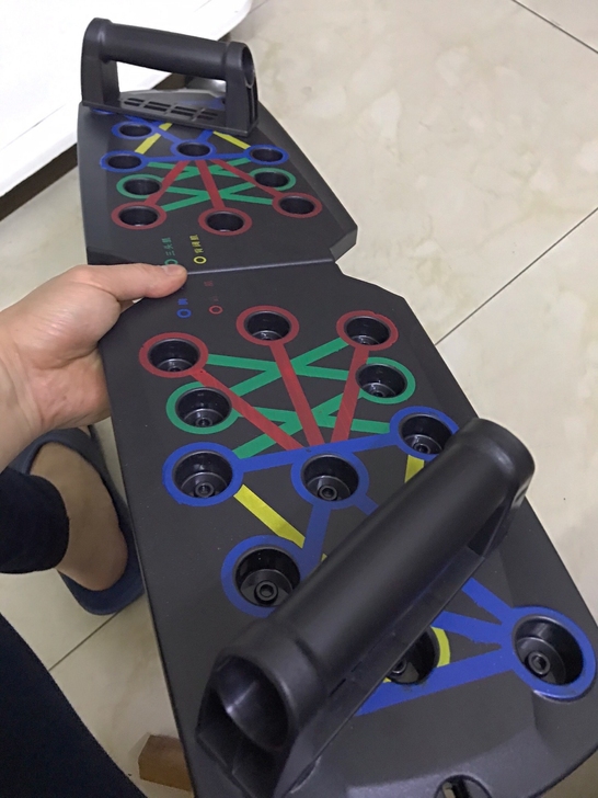【全新】多功能俯卧撑训练器健身板辅助器男家...