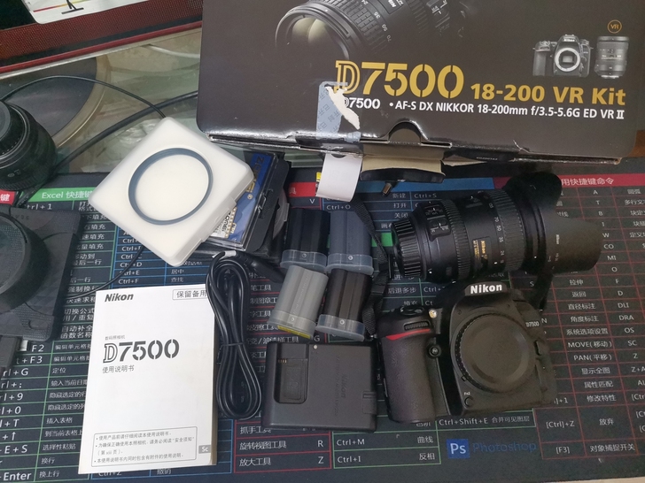 单反性价比之王尼康D7500，图中商品全部...
