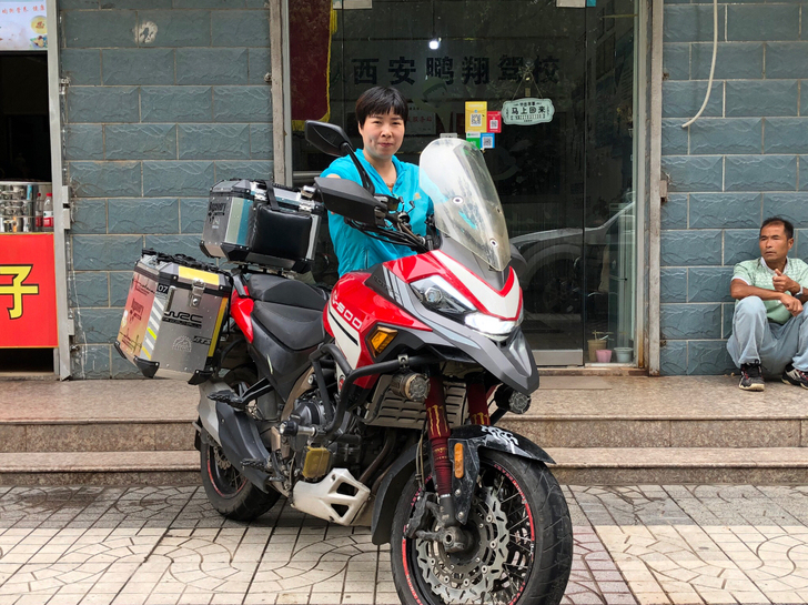 MG-500X拉力摩托车，17年摩瑞500...