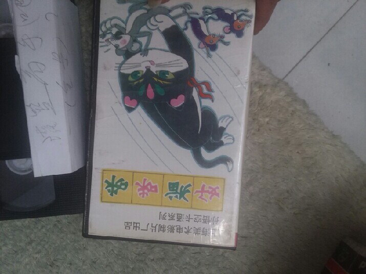 录像带两盘卡通片动画片 灌篮高手有台标 好...