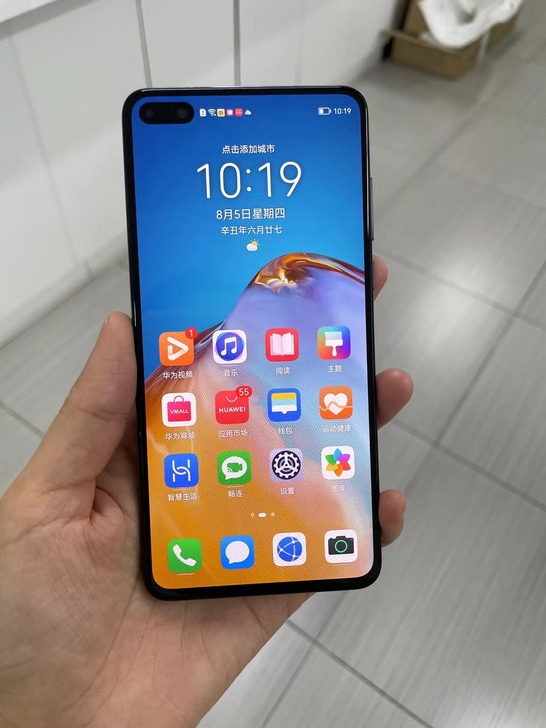 华为p40 5G版 8256G黑色 外观皮...