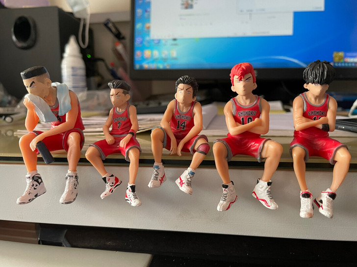 低价处理5个=19.9元包邮，瑕疵灌篮高手...