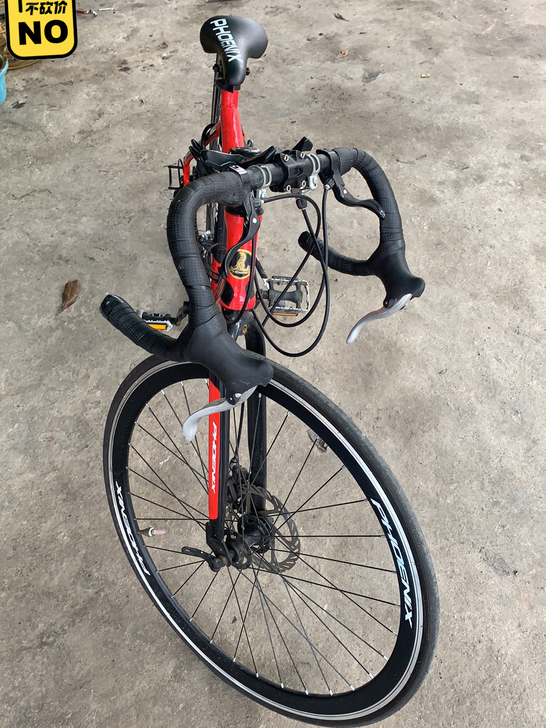 凤凰铝合金二手公路车低价甩卖，没怎么骑