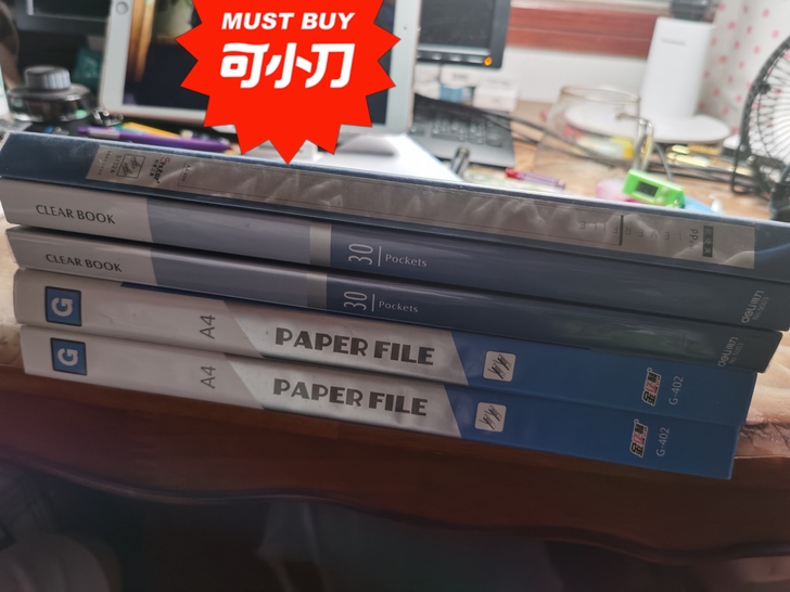 文件收容夹，得力等品牌。到时买多啦，现在挥...