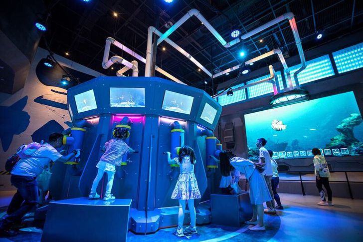 【石景山游乐园】飞越世界馆##amp;ti...