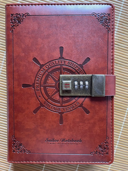 全新Sailor Notebook密码日记...