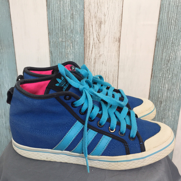38码 二手Adidas阿迪达斯内增高板鞋