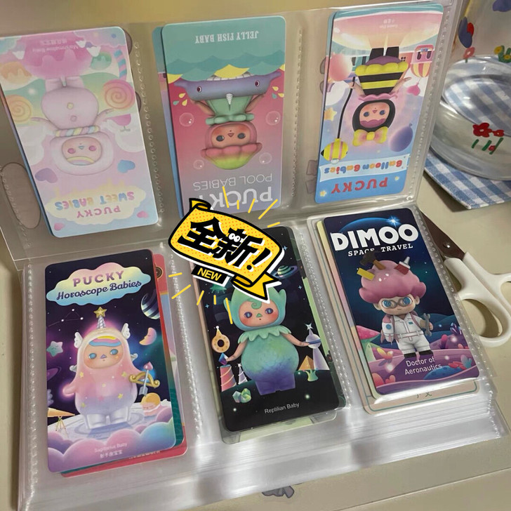 泡泡玛特 若来 52toys 各类盲盒卡片...