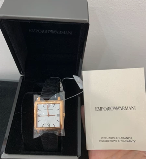 阿玛尼手表,买来送人的,没送出去 全新的,...