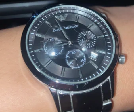 阿玛尼品牌机械手表同款  特价处理， 镜面...