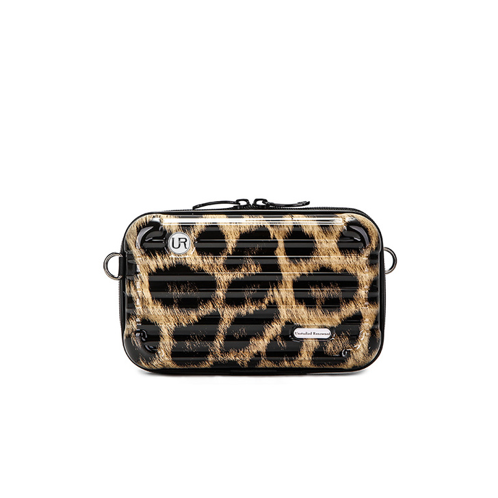 UR行李箱包包小斜挎个性女单肩手拿迷你旅行...