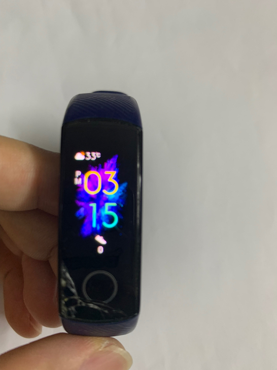 荣耀手环5nfc版本 外屏碎裂 内屏触摸正...