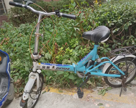 自行车100可折叠，20寸差不多，适合小孩...