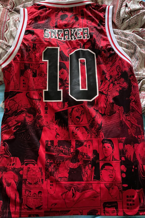 灌篮高手10号 球衣