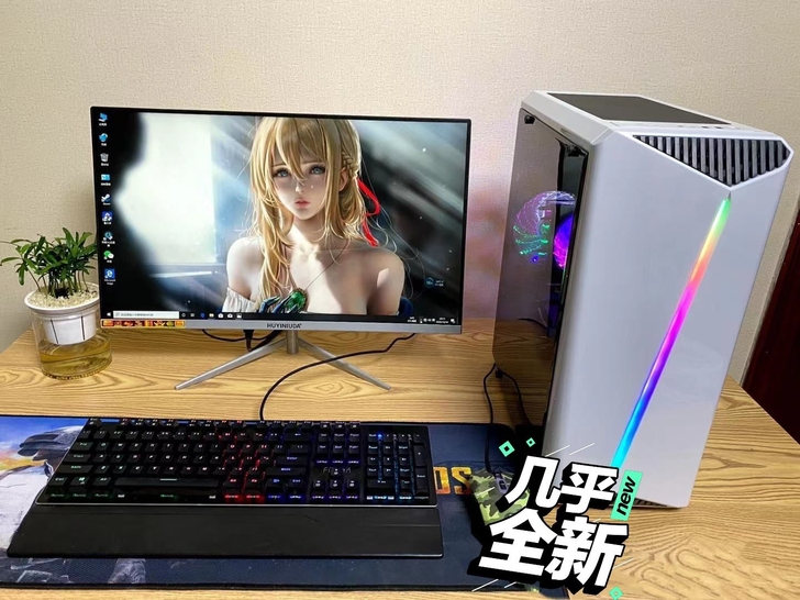 个人才买三个月电脑主机高配i7游戏独显组装...