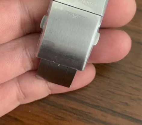 手表配件 浪琴康卡斯胶带扣子 型号：L3....