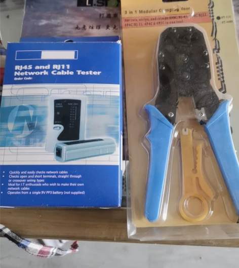 网线钳 测线仪器套装。全新产品。全国包邮。...
