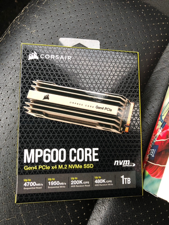 海盗船mp600 个人台式机自用1TB 固...