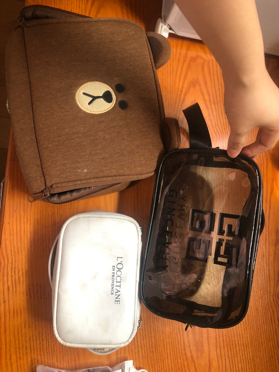 化妆收纳包三个