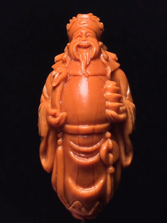 橄榄核官帽财神单籽2.0橄榄核财神单颗橄榄...