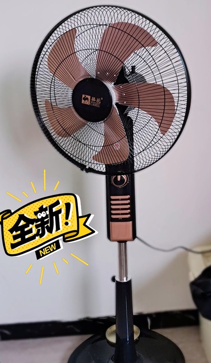 骆驼牌立式电风扇落地扇风扇电扇定时遥控机械...