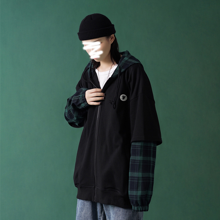 2020新款春秋运动风百搭外套女宽松韩版开...