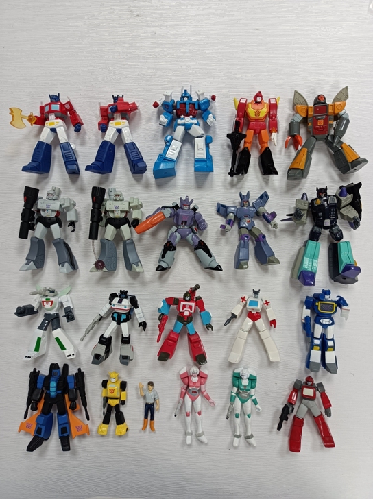变形金刚 美版 G1 小胶 HOC 擎天柱...