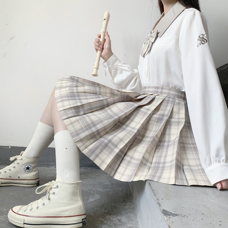 现货安可原创 香芋奶霜  夏季新款正统JK...