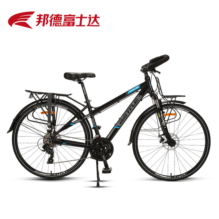 邦德富士达旅行车自行车24速禧玛诺长途旅游...