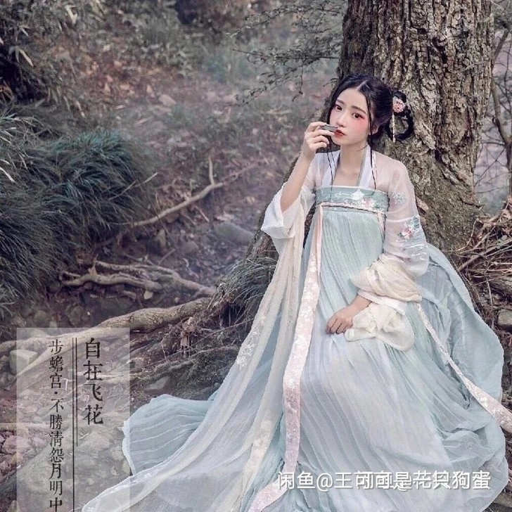 自在飞花步蟾宫上襦 正品