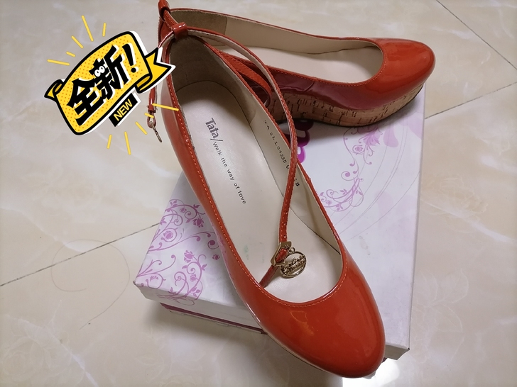 她他鞋 全新 专卖店购买 37码 全皮牛津...