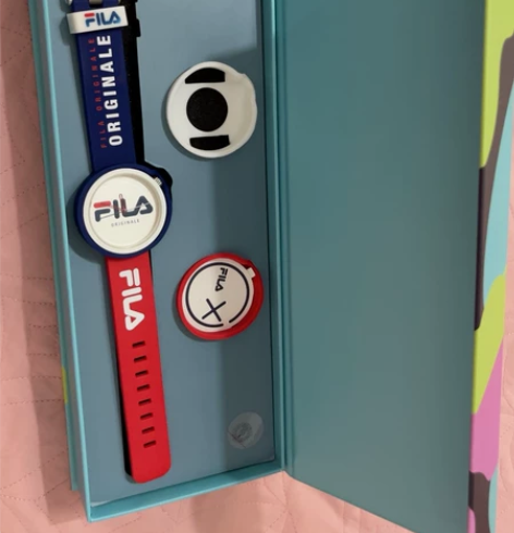 FILA斐乐运动撞色手表FLM38-603...