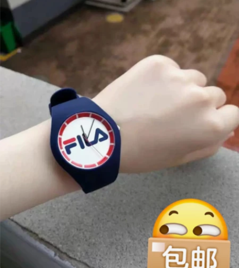 FILA手表 果冻手表时尚大logo，潮流...