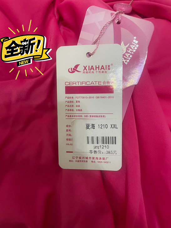 女士大码泳衣全新
