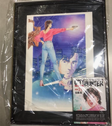 仅展示，北条司猫眼30周年展，城市猎人复制...