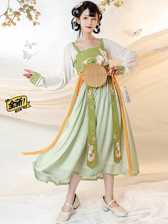 花神记-青丘汉服女春夏国风汉元素连衣裙仙女...