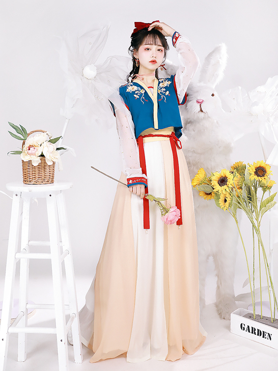 花神记##amp；mdash；柔蓝汉服女唐...