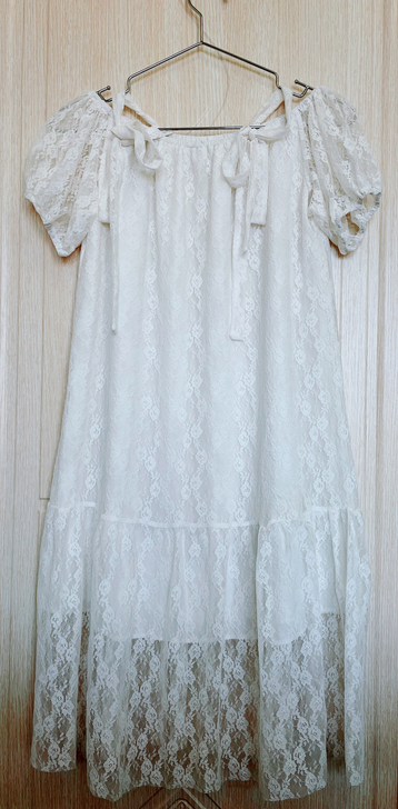 在逃公主蕾丝连衣裙，超软的品质好的蕾丝，有...