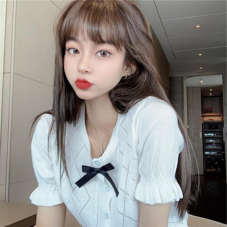 燕蔓风情 蕾丝雪纺衫