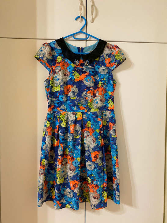 m+连衣裙，穿过3次，购于商场实体店