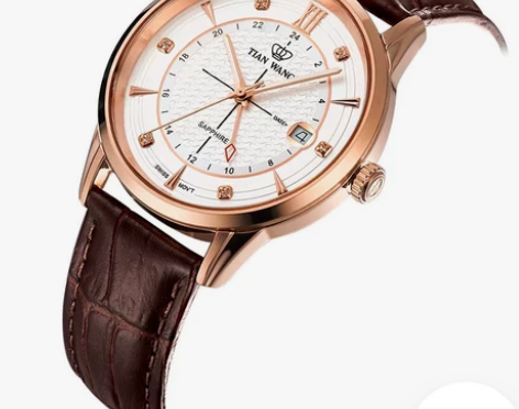 天王表官方正品专柜皮带男士手表 实体店入 ...