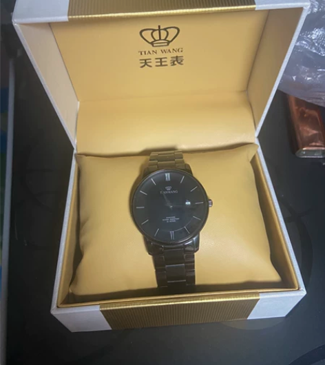 天王表博雅系列 纯个人戴，手表无拆修，走时...