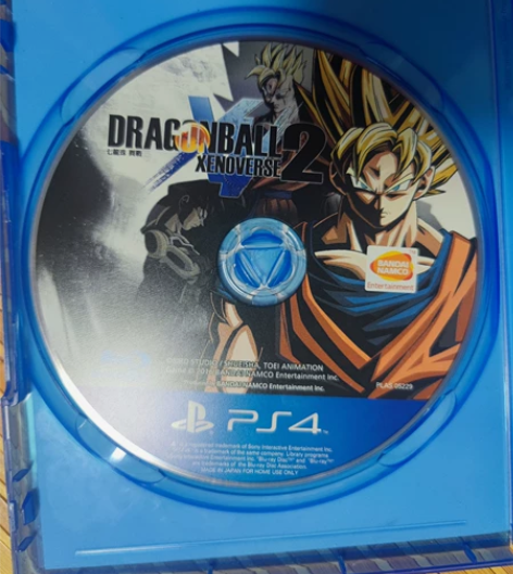 七龙珠超宇宙2 PS游戏光碟 无划痕 已擦...