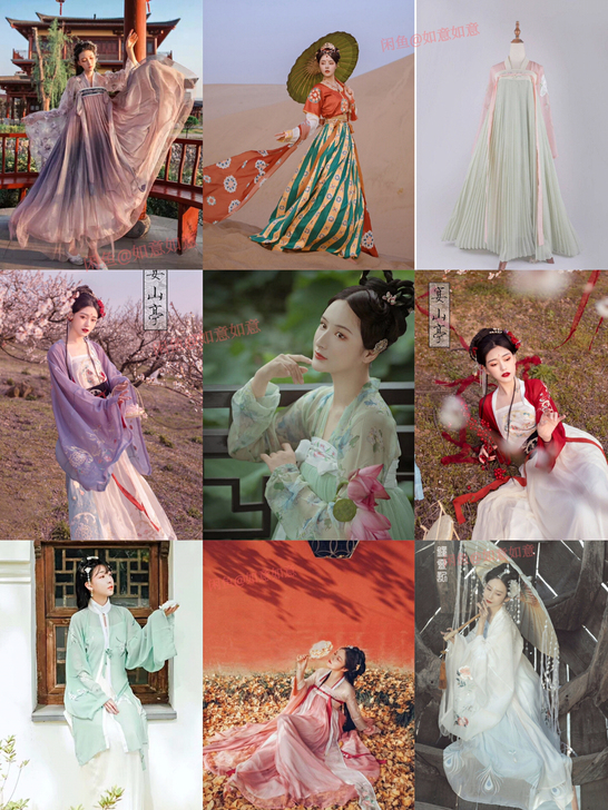 汉服正版出租【汉尚华莲 钟灵记 十三余等】...