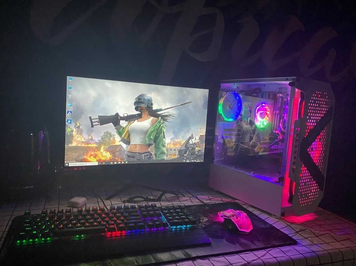 50万分个人电脑高配台式电脑主机游戏吃鸡二...