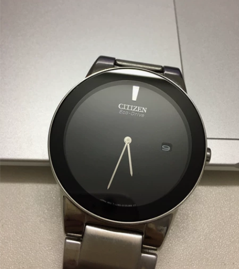 闲置西铁城无刻度光动能手表一块，AU106...