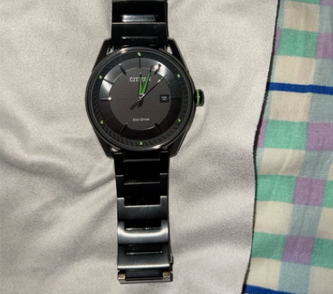 西铁城钢带 简约手表 带两次 没盒子了 支...