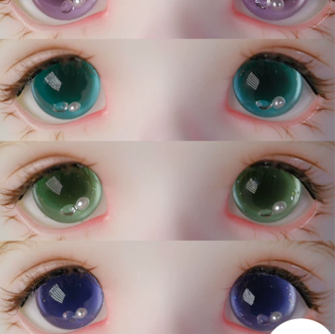 【截单啦 不接了哦】BJD自制树脂眼石膏眼...