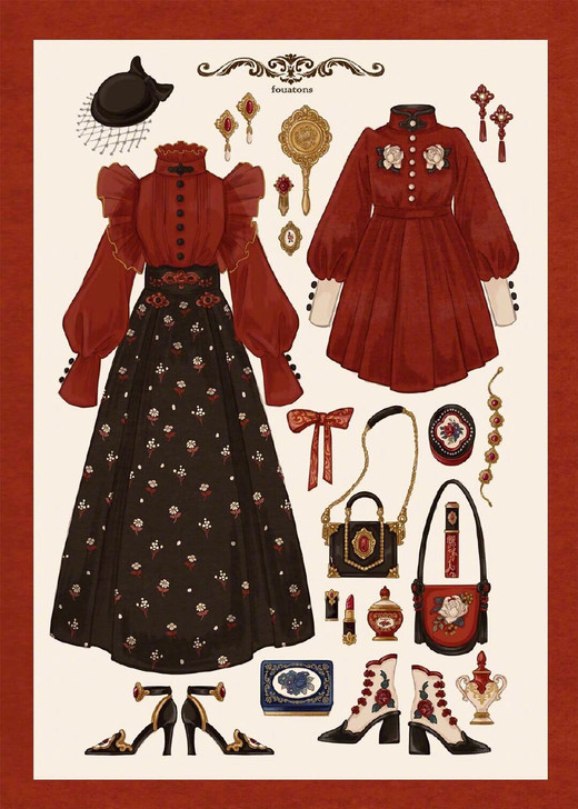 33 lolita服装 欧式复古巴洛克设计